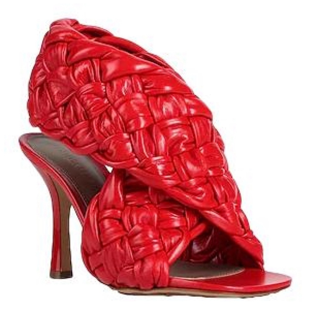 Bottega Veneta board leather sandal